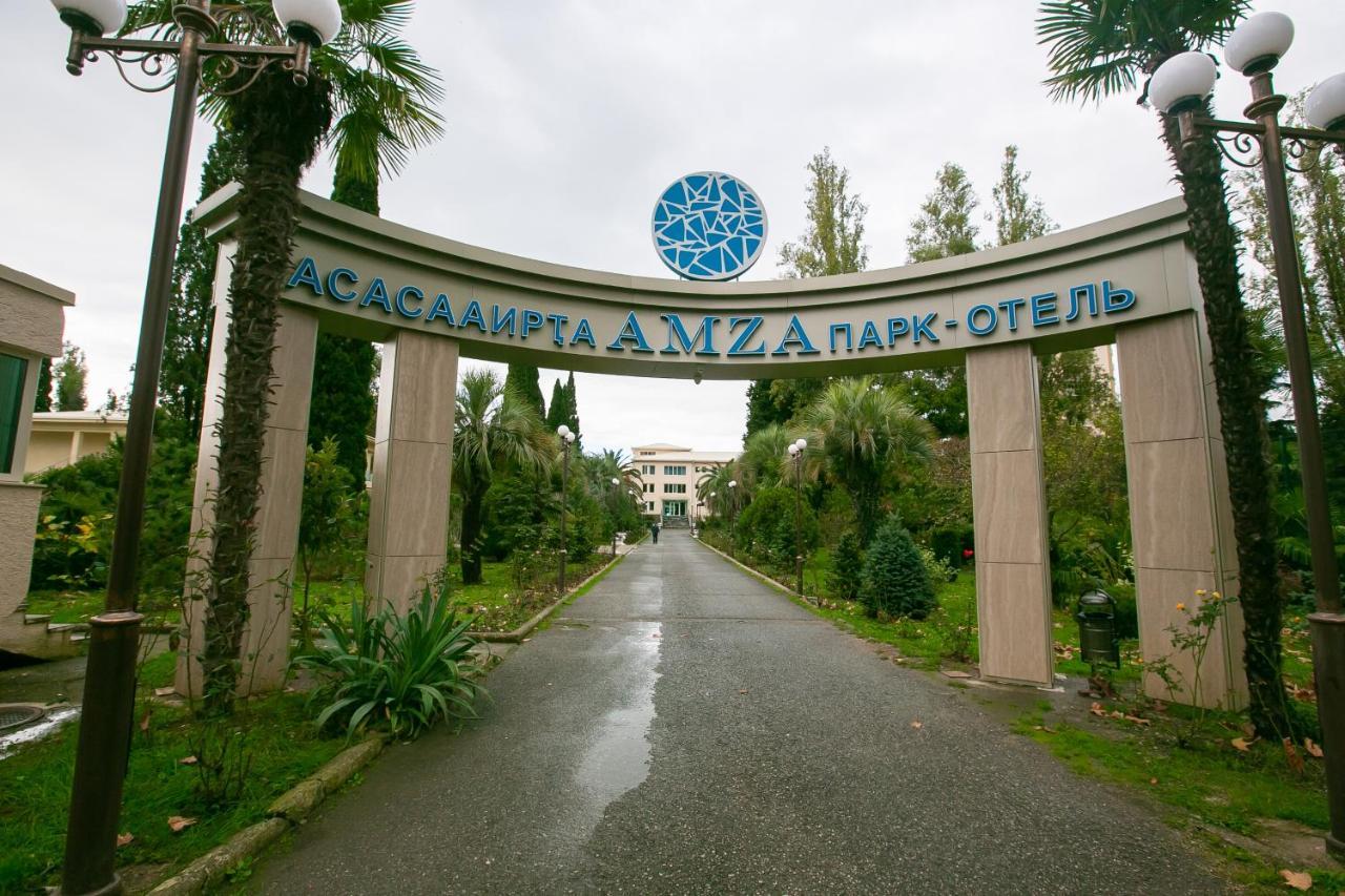 Amza Park Hotel Gagra Eksteriør billede